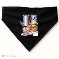 Bookish Babe Dark Romance Merch Funny USA-Made Doggie Bandana thumb 0