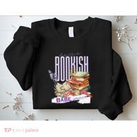 Bookish Babe Dark Romance Merch Funny Sweatshirt thumb 2