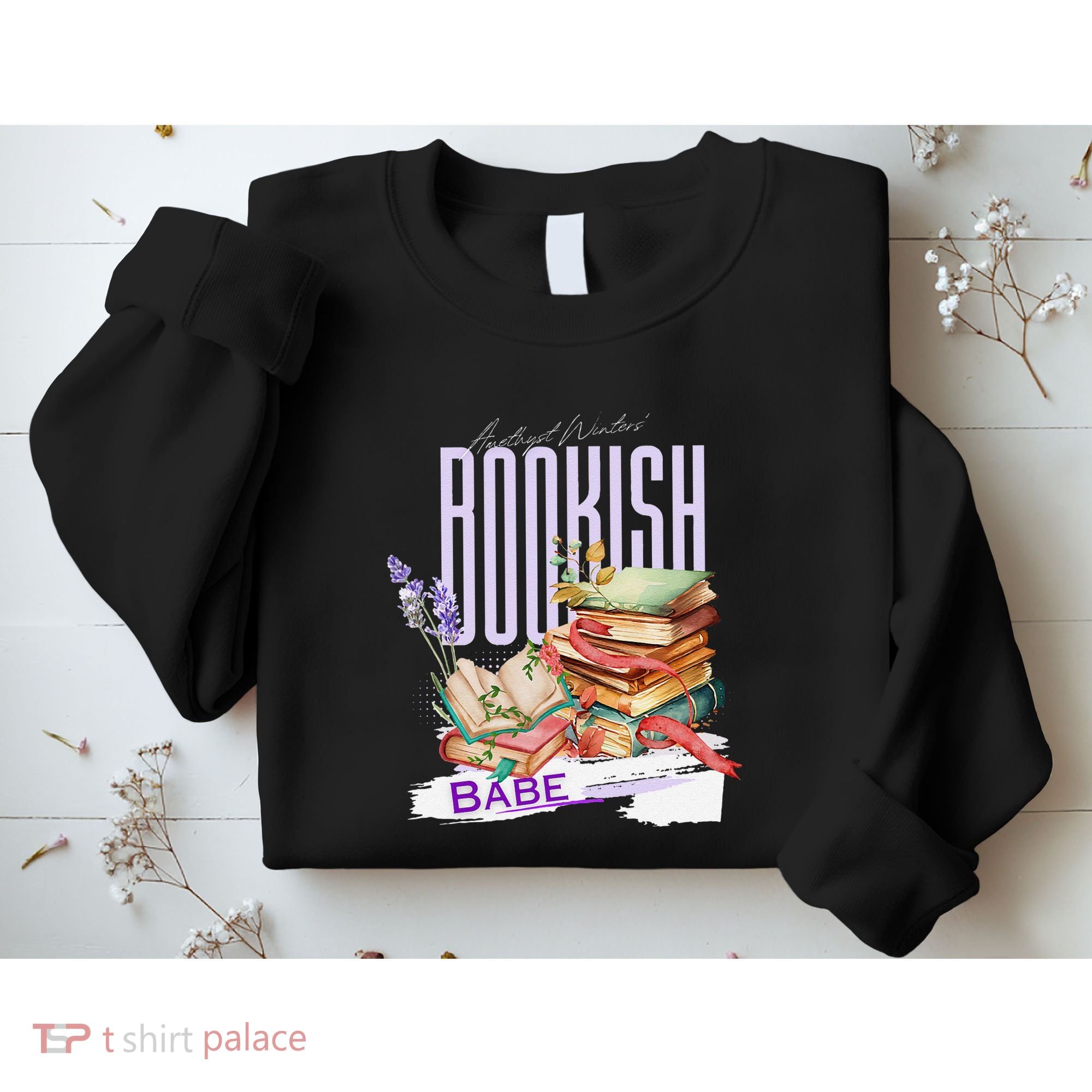 Bookish Babe Dark Romance Merch Funny Sweatshirt