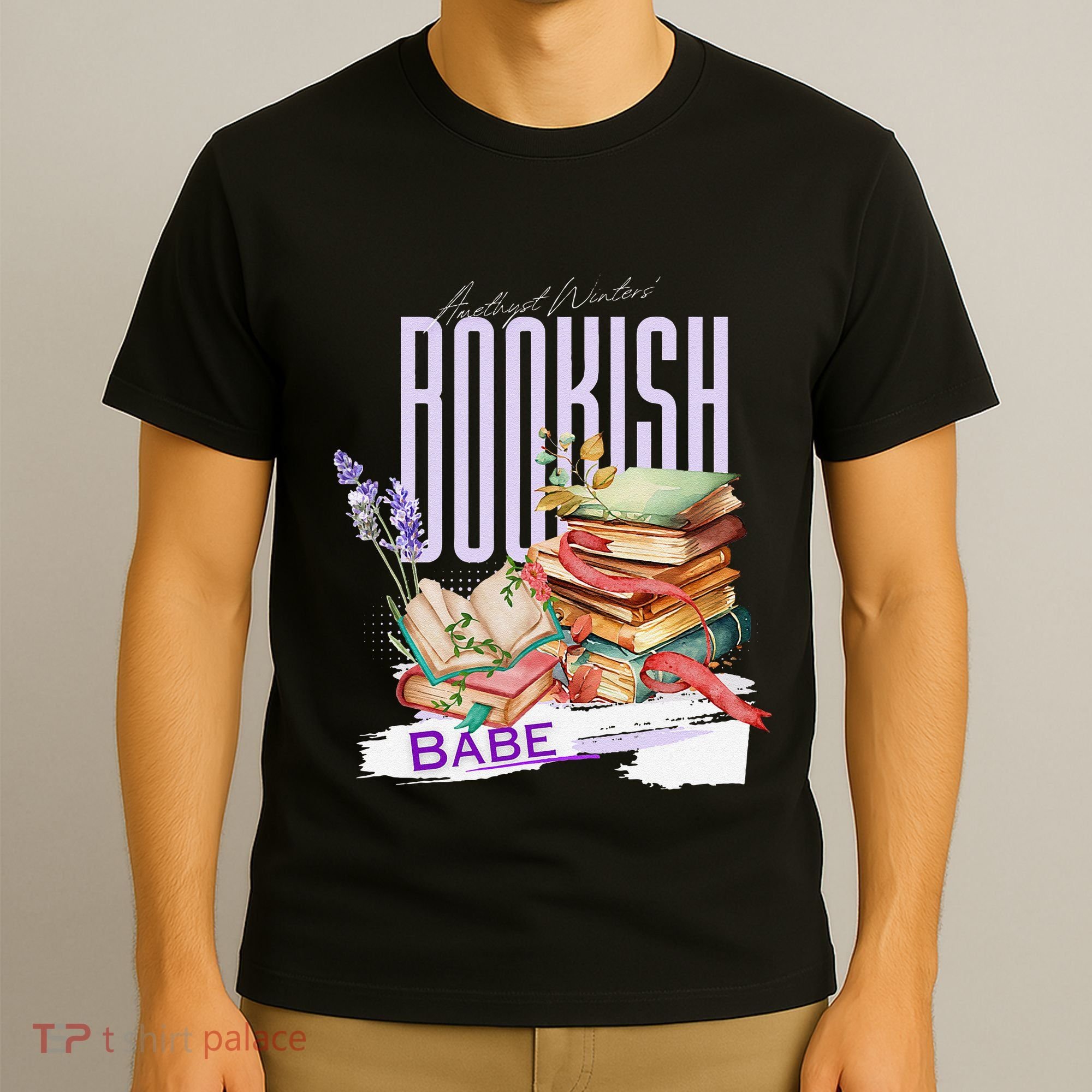 Bookish Babe Dark Romance Merch Funny T-Shirt