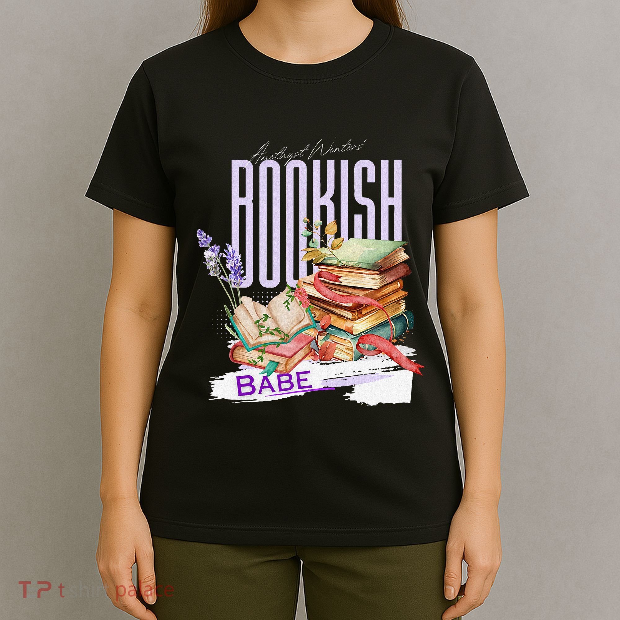 Bookish Babe Dark Romance Merch Funny T-Shirt