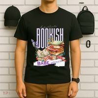 Bookish Babe Dark Romance Merch Funny T-Shirt thumb 6