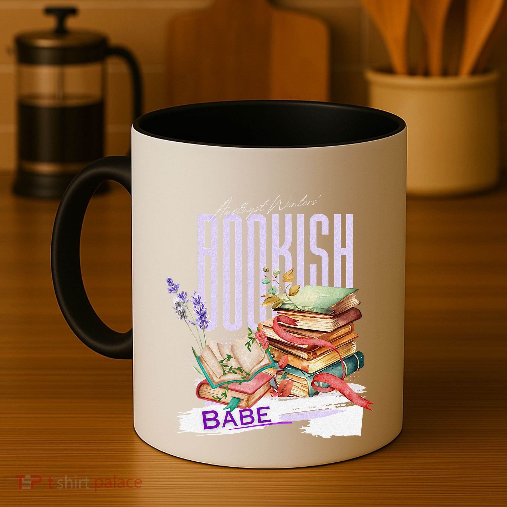 Bookish Babe Dark Romance Merch Funny Coffee Mug