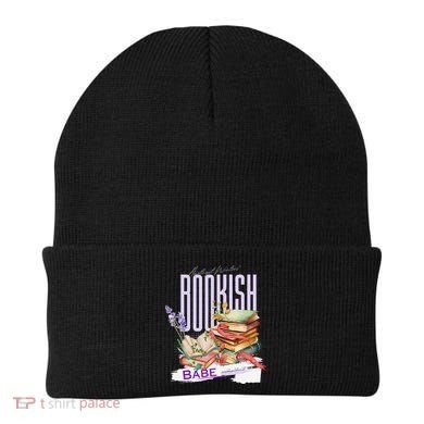 Bookish Babe Dark Romance Merch Funny Beanie