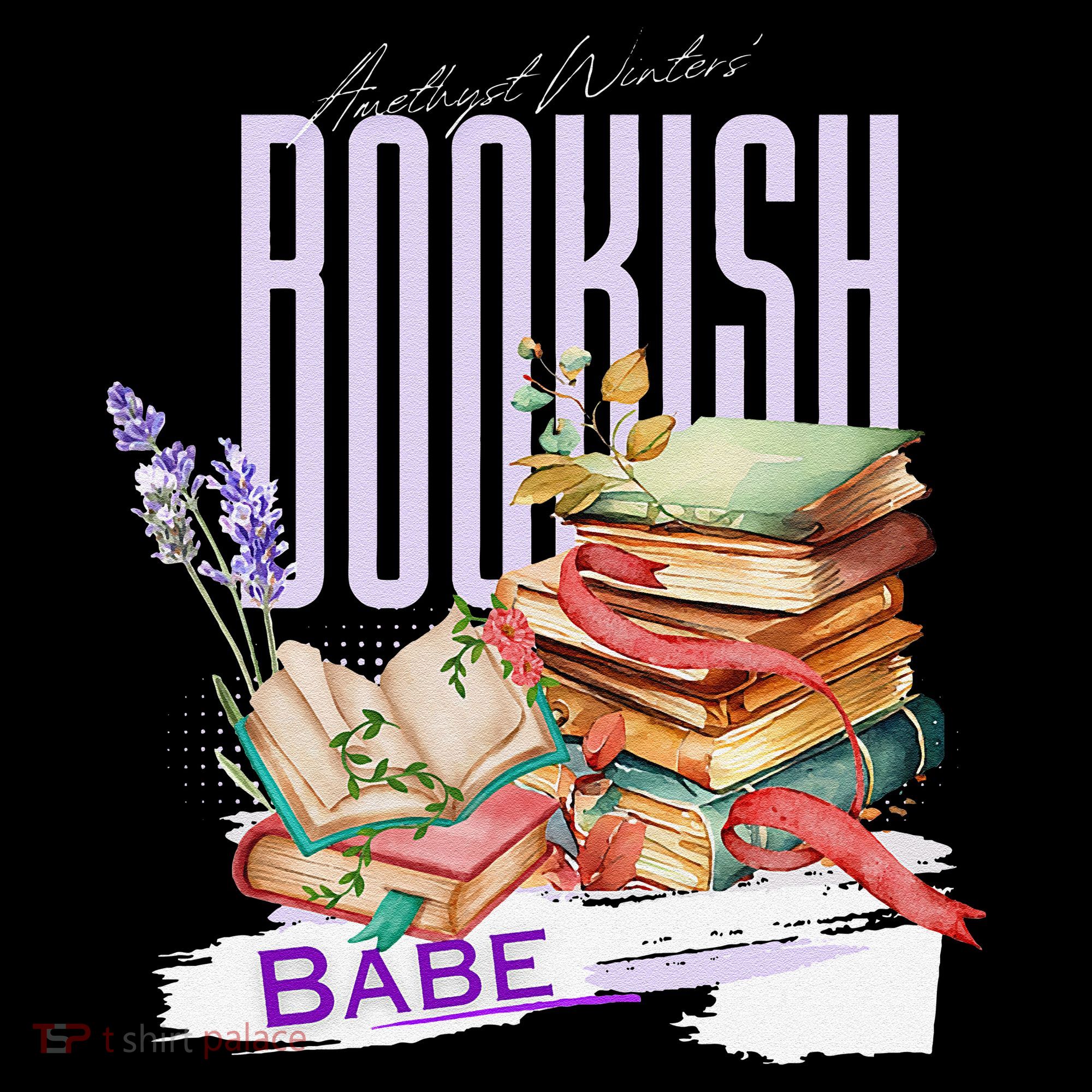 Bookish Babe Dark Romance Merch Funny Women's Hoodie