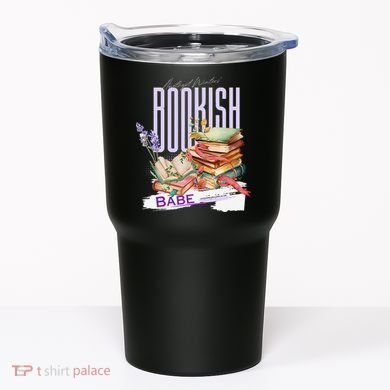 Bookish Babe Dark Romance Merch Funny Tumbler