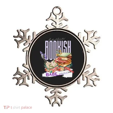 Bookish Babe Dark Romance Merch Funny Ornament