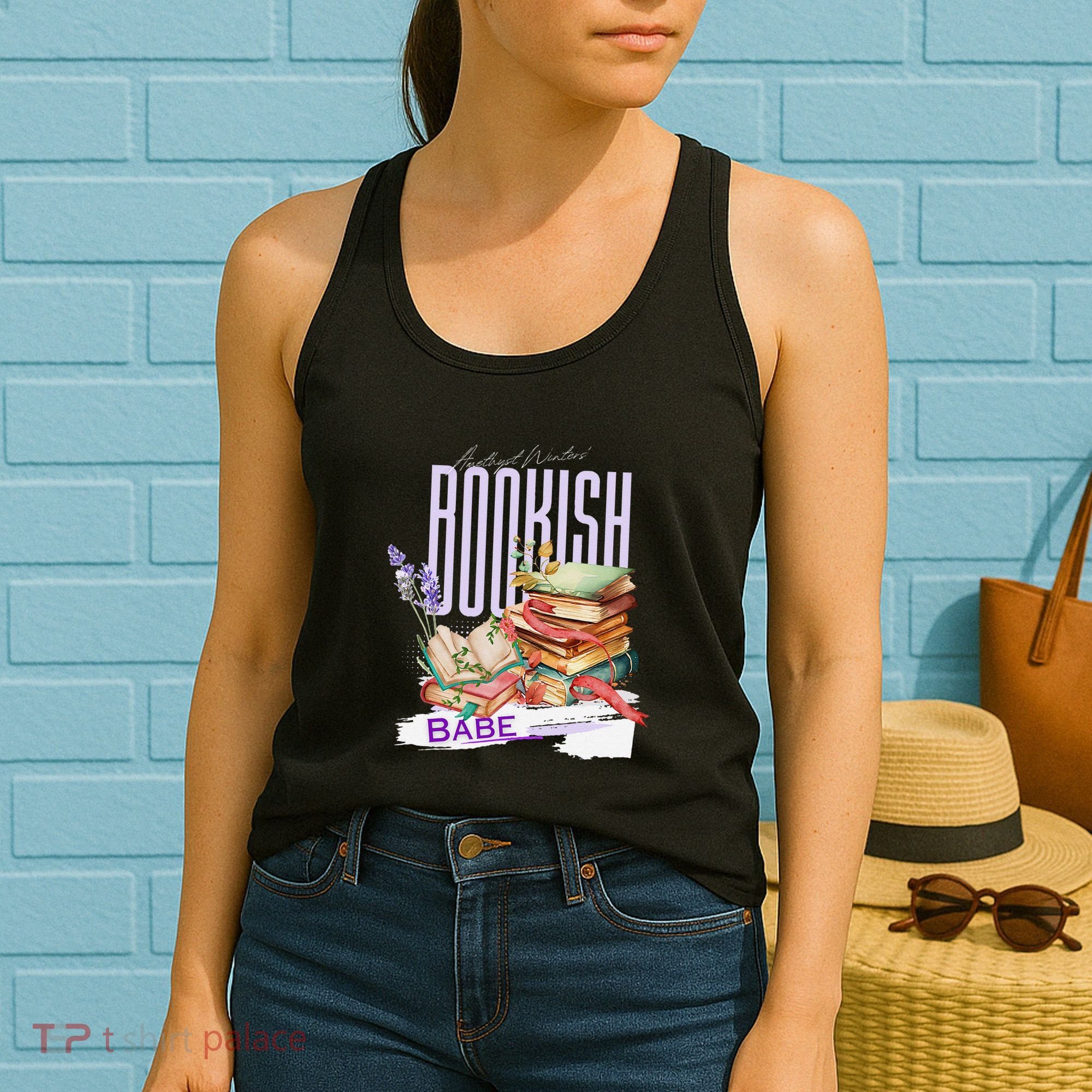 Bookish Babe Dark Romance Merch Funny Women's Tank Top
