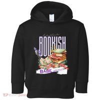 Bookish Babe Dark Romance Merch Funny Toddler Hoodie thumb 0