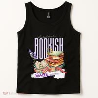 Bookish Babe Dark Romance Merch Funny Tank Top thumb 2