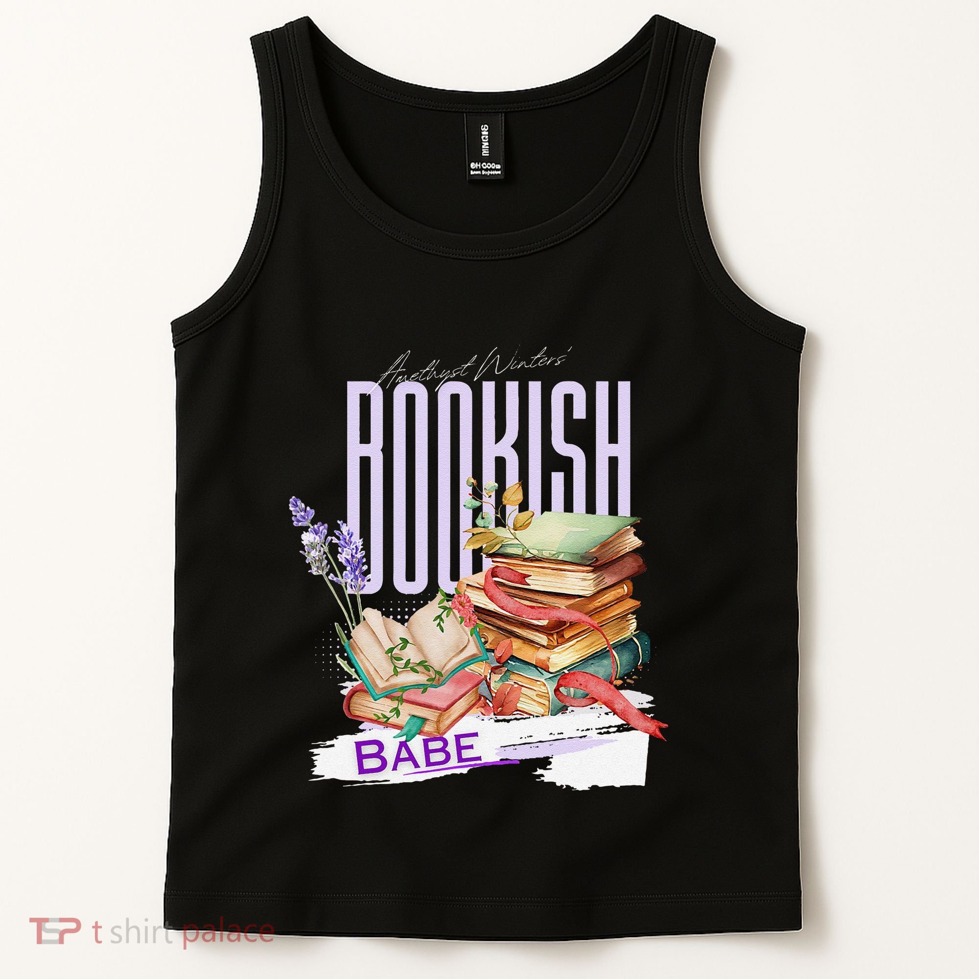 Bookish Babe Dark Romance Merch Funny Tank Top