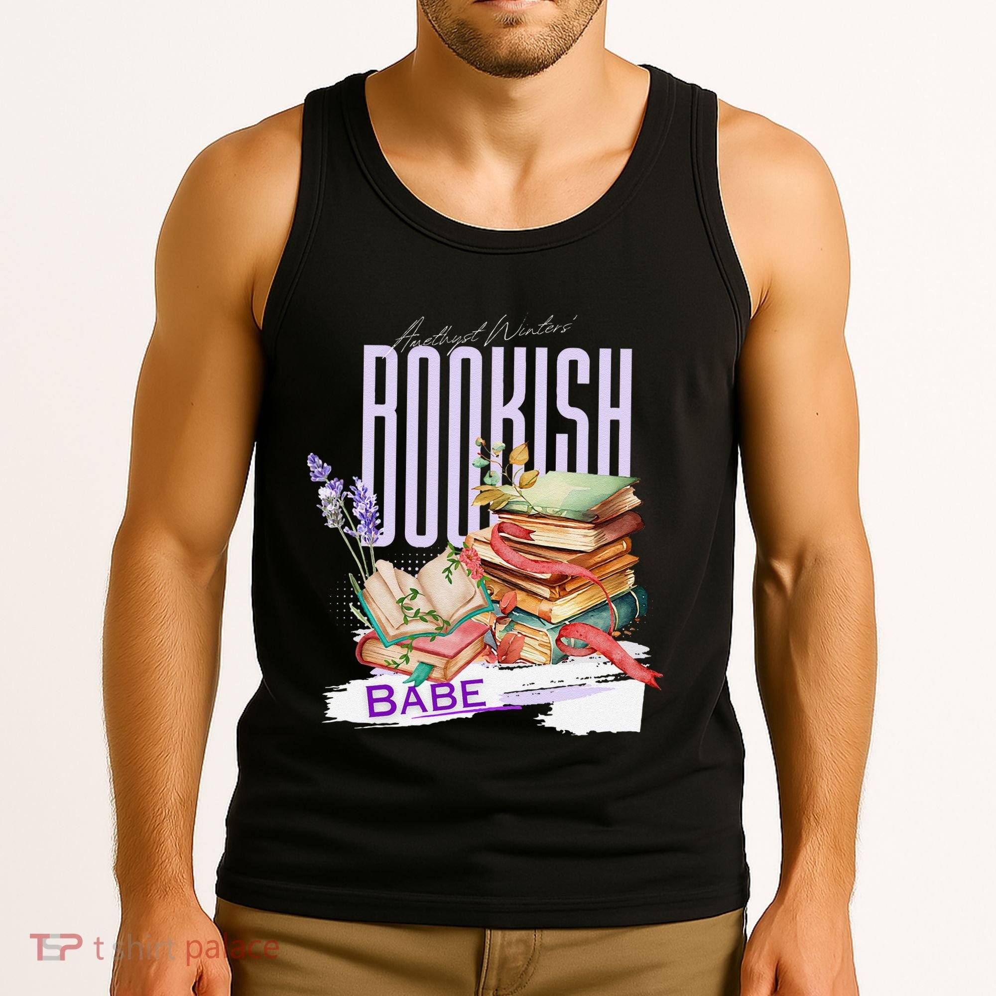 Bookish Babe Dark Romance Merch Funny Tank Top