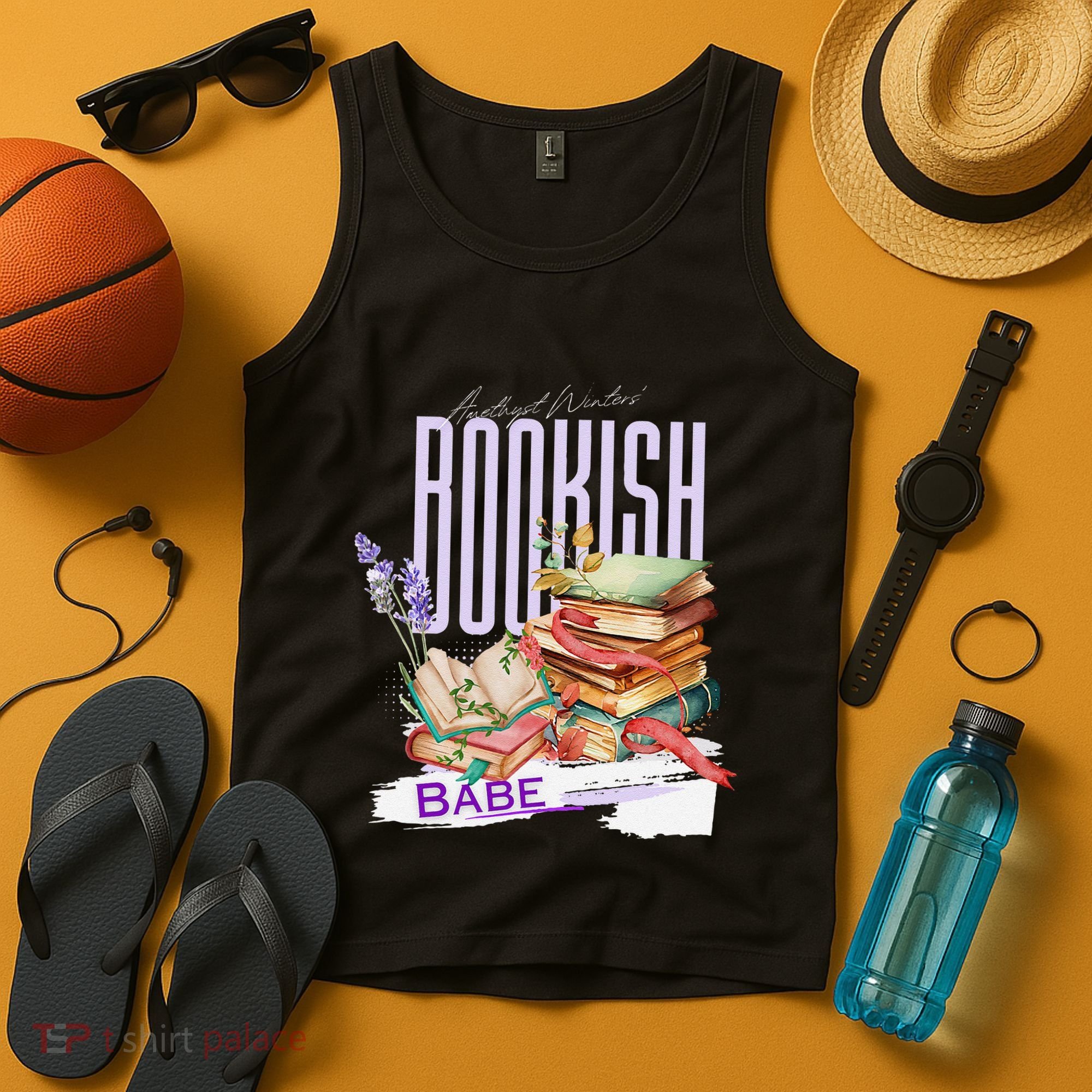 Bookish Babe Dark Romance Merch Funny Tank Top