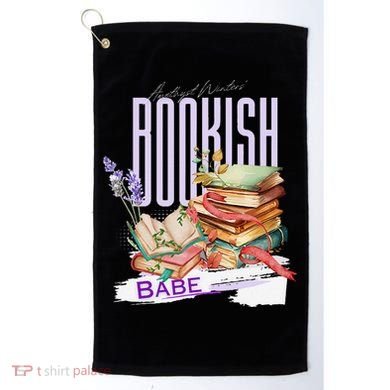 Bookish Babe Dark Romance Merch Funny Golf Towel