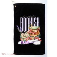 Bookish Babe Dark Romance Merch Funny Golf Towel thumb 0