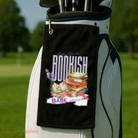 Bookish Babe Dark Romance Merch Funny Golf Towel thumb 2