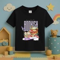 Bookish Babe Dark Romance Merch Funny Toddler T-Shirt thumb 3