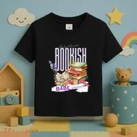 Bookish Babe Dark Romance Merch Funny Toddler T-Shirt thumb 3