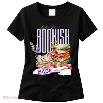 Bookish Babe Dark Romance Merch Funny Women's T-Shirt