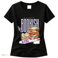 Bookish Babe Dark Romance Merch Funny Women's T-Shirt thumb 0