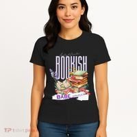 Bookish Babe Dark Romance Merch Funny Women's T-Shirt thumb 4