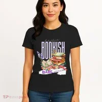 Bookish Babe Dark Romance Merch Funny Women's T-Shirt thumb 4