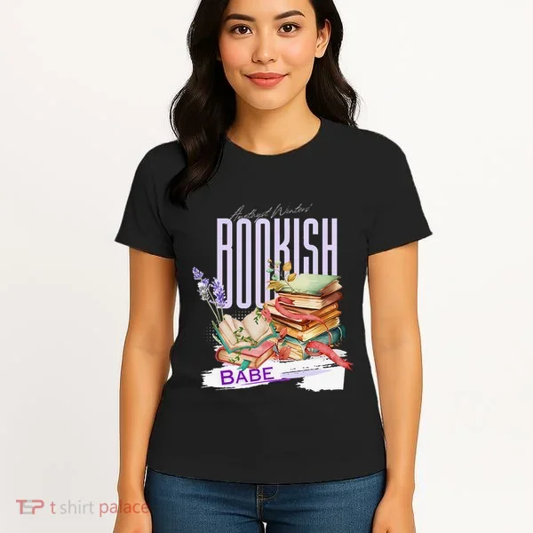 Bookish Babe Dark Romance Merch Funny Women's T-Shirt