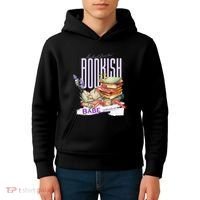 Bookish Babe Dark Romance Merch Funny Kids Hoodie thumb 4