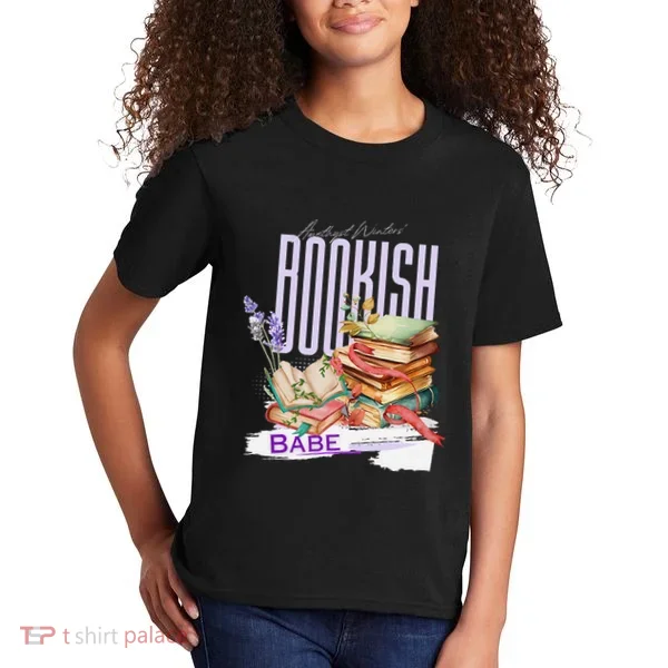 Bookish Babe Dark Romance Merch Funny Kids T-Shirt