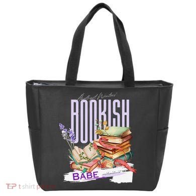 Bookish Babe Dark Romance Merch Funny Tote Bag