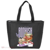 Bookish Babe Dark Romance Merch Funny Tote Bag thumb 0