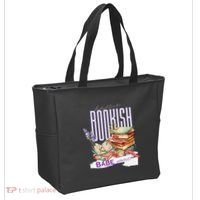 Bookish Babe Dark Romance Merch Funny Tote Bag thumb 2
