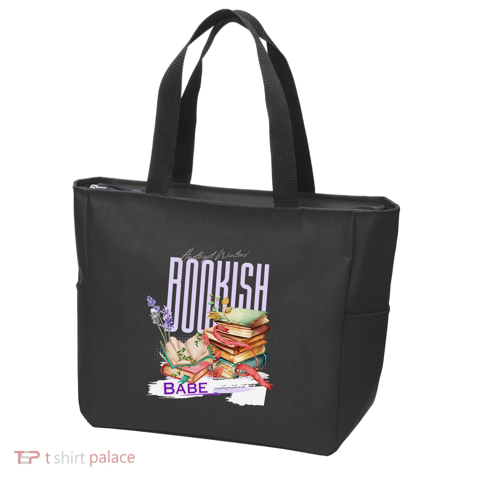 Bookish Babe Dark Romance Merch Funny Tote Bag