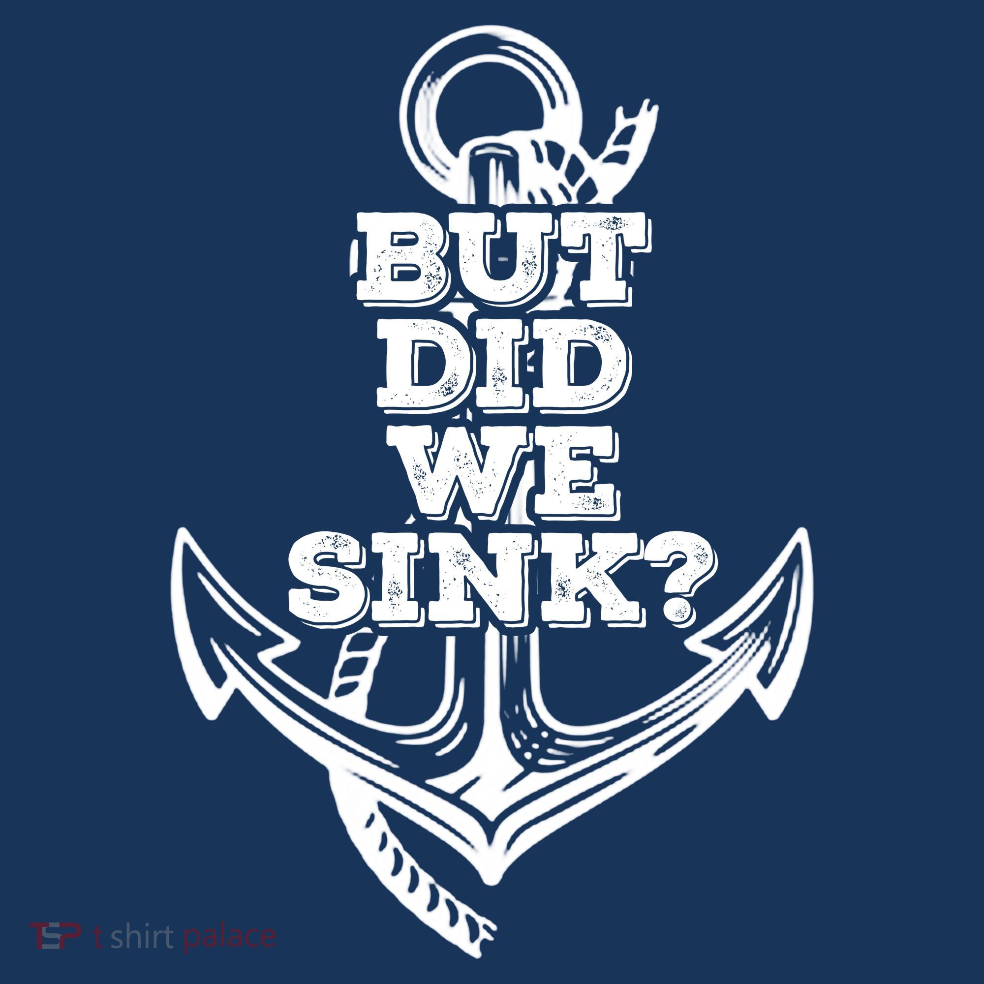 Boating But Did We Sink Flatboat Pontoon Captain Vintage T-Shirt