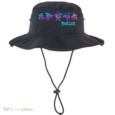 Belize Beach Design / Tribal Turtle Gift Bucket Hat