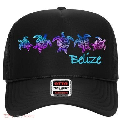 Belize Beach Design / Tribal Turtle Gift Hat