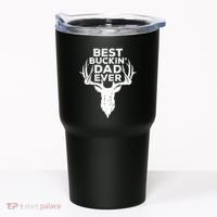 Best Buckin Dad Ever Tumbler thumb 0