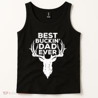Best Buckin Dad Ever Tank Top thumb 2