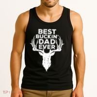Best Buckin Dad Ever Tank Top thumb 3