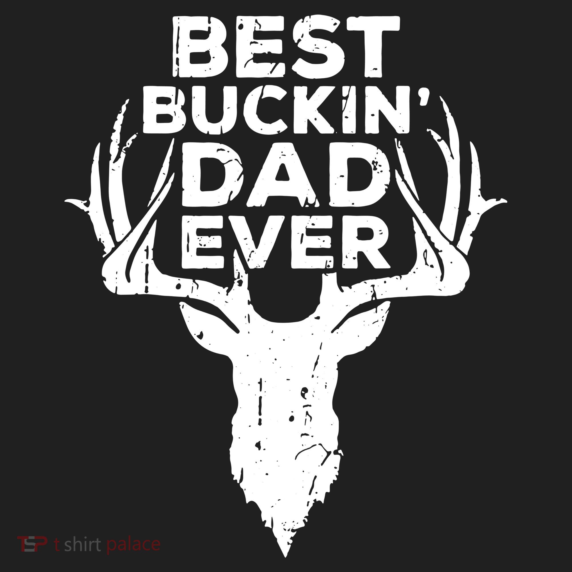 Best Buckin Dad Ever Golf Towel
