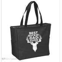 Best Buckin Dad Ever Tote Bag thumb 2