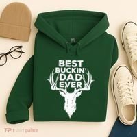 Best Buckin Dad Ever Hoodie thumb 4