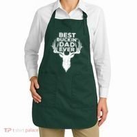 Best Buckin Dad Ever Apron thumb 2