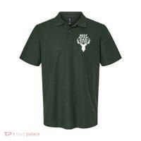 Best Buckin Dad Ever Polo thumb 0