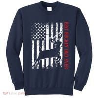 Best Buckin Dad Ever American Flag Deer Hunting Sweatshirt thumb 0