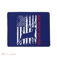 Best Buckin Dad Ever American Flag Deer Hunting Mousepad thumb 0