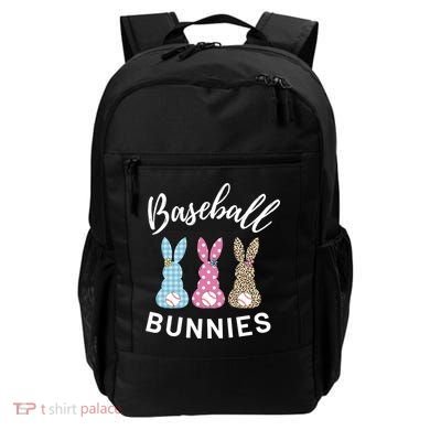 Baseball Bunnies Easter Bunny Mom Funny Gift Backpack