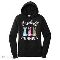 Baseball Bunnies Easter Bunny Mom Funny Gift Women's Hoodie thumb 0