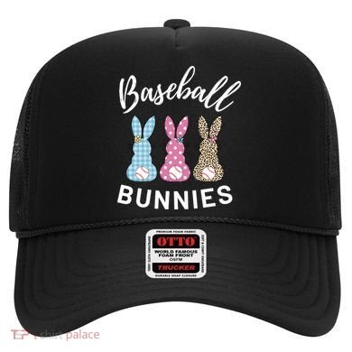 Baseball Bunnies Easter Bunny Mom Funny Gift Hat