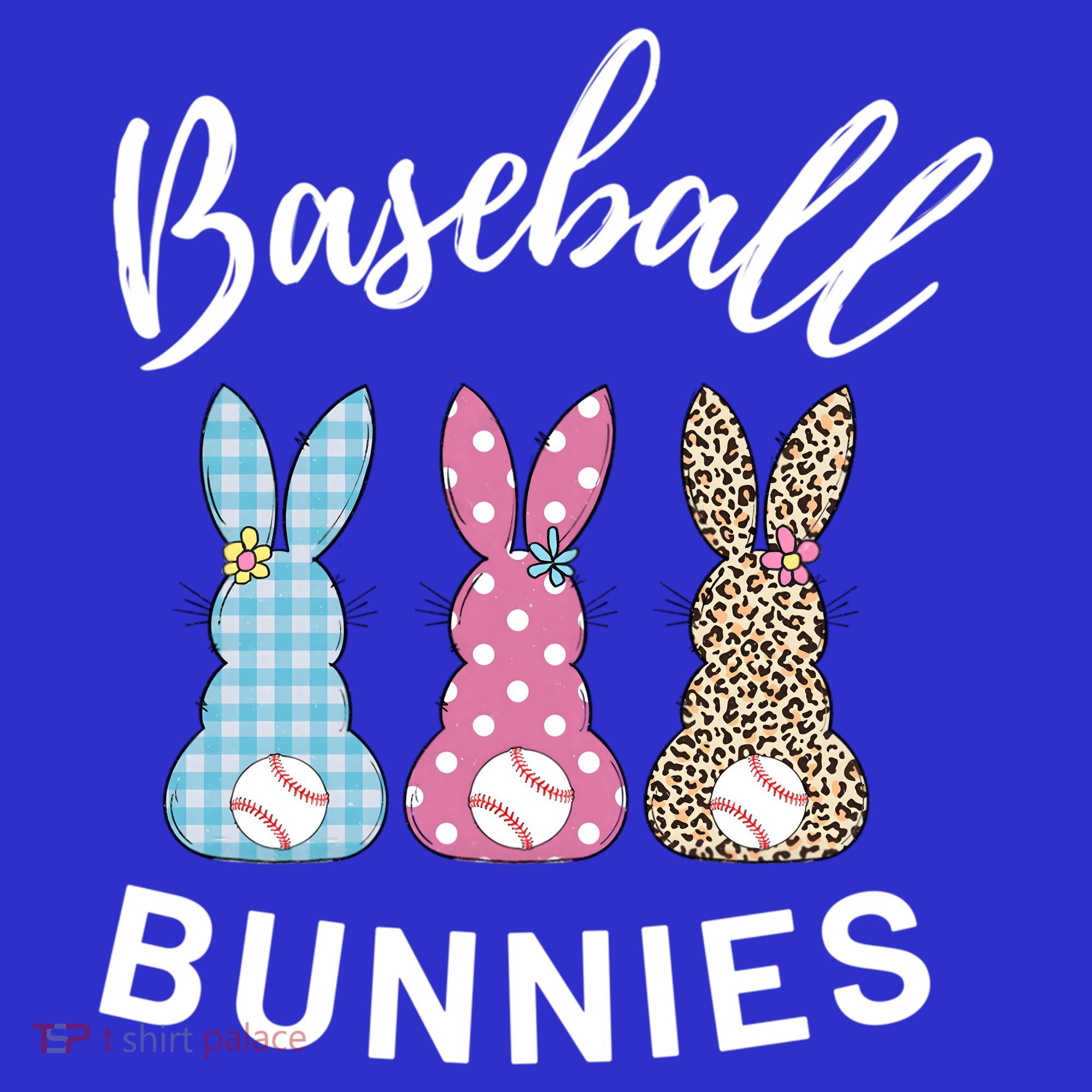 Baseball Bunnies Easter Bunny Mom Funny Gift T-Shirt